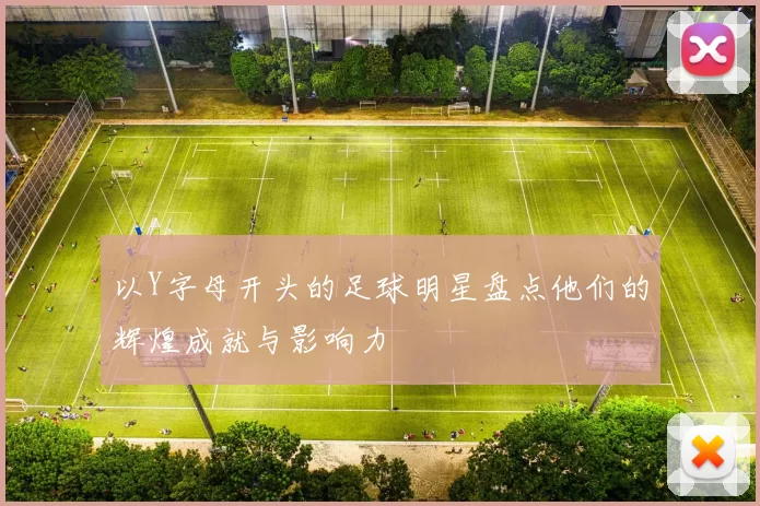 以Y字母开头的足球明星盘点他们的辉煌成就与影响力
